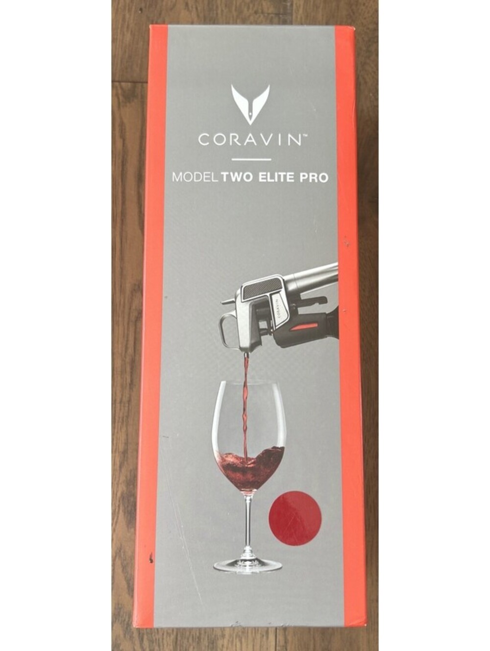 Coravin Model Two Elite Pro Wine Preservation System Inner Box Sealed 4 Capsules